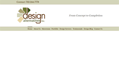 Desktop Screenshot of designalternativesinc.com